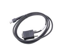 6X Ls2208 Rs232 Serial Cable Cba-R01-S07Par para Escáner de Código de Barras Símbolo Ls2208 6.5 Pies