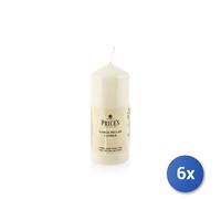 6X Mechas De Cera Marfil Cm.6X15