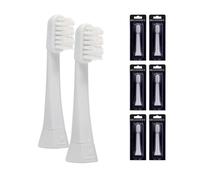 6x Megasonex Cabezal De Cepillo Zick Zack - Suave