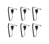 6X Microfono Altavoz de 8 Pines Microfono KMC-30 para Radio Movil TK768 TK868 TK-760 TK-980 TM-271A TM-461A TM-471A