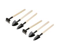 6X mini herramientas de jardín portátiles conjunto pequeña pala azada herramientas de jardín