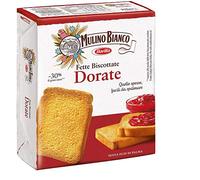 6X Mulino Bianco Fette Biscottate Le Dorate Rusk Desayuno Galletas Pan horneado 315g