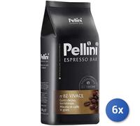 6x Multipack Café Pellini N 82 Vivace Granos KG 1