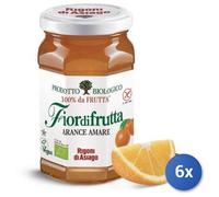 6X Multipack Rigoni Mermelada Bio 250 GR SIN AZÚCAR Naranjas Amargas