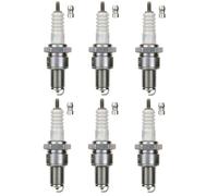 6x Ngk Bujía BPR6ES 7822 para Kawasaki Z 1300A 79-83 Z / Zg 1300 A Dfi 84-89