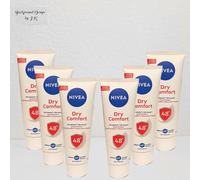6x NIVEA Desodorante Antitranspirante Crema Dry Comfort 48h 75ml