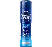 6x NIVEA MEN Desodorante Spray Fresh Active 150 Ml - Sin Aluminio, Duradero