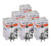 6x OSRAM Classic H7 1500Lm Quemador Bombilla Lámpara