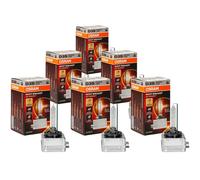 6x OSRAM D3S Xenarc Xenon Night Breaker 220 Hasta +220% 4400K Modelo 2024/25