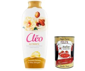 6x Paglieri Cleo Bagnoschiuma, Nutriente, Camelia Dorata E Olio Di Argán, Camelia Dorada y Aceite de Argán 750 ml