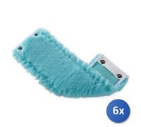 6x Paño Para Pisos Leifheit, Modelo 55330 CLEAN TWIST COMBI Dry Static Para