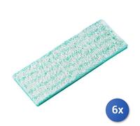 6x Paño Para Suelo Leifheit Picobello M Cotton Plus, Modelo 56611, Para Una