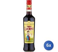 6X Paquete Amaro Lucano 28Ø Ml 700