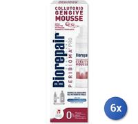 6x Paquete Biorepair Colutorio Peribioma Mousse Ml 200