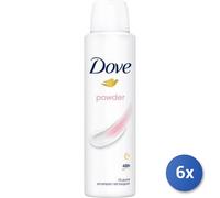 6X Paquete Dove Desodorante En Spray 150 Polvo