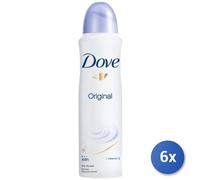 6x Paquete Dove Desodorante Spray 150 Original