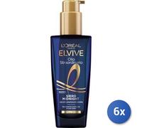 6x Paquete Elvive Aceite Para Cabello 100 Ml. Extraordinario Midnight