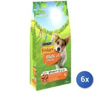 6X Paquete Friskies Perro Bolsa 1500 Gramos Mini Menú Pollo/Verduras