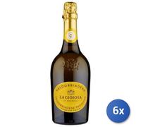 6X Paquete Gioiosa Valdobbiadene Prosecco Ml 750 Docg Ex. Dry