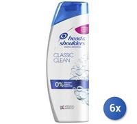 6x Paquete Head & Shoulders Champú 250 Ml. Clásico