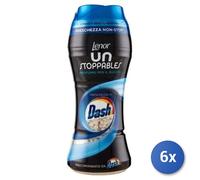 6X Paquete Lenor Perfume Ropa 210 Gramos Unstoppables Dash Hecho En Italia