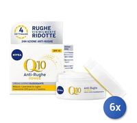 6x Paquete Nivea Cara Crema Anti Arrugas Q10 Plus Día