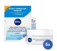 6X Paquete Nivea Crema De Día Refrescante 50 Ml