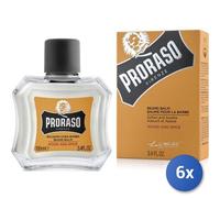 6X Paquete Proraso Bálsamo Cuidado Barba Ml 100