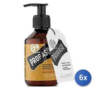 6X Paquete Proraso Limpiador De Barba 200 Ml. Madera Y Especias