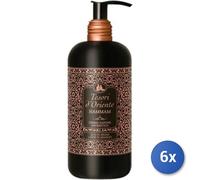 6X Paquete Tesoros De Oriente Hammam 300 ML Jabón Líquido 1 Pz