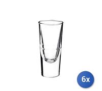 6x Paquetes 3 Vasos de Vidrio Bistro' Aperitivo CL 14 Transparente Bormioli