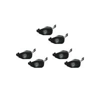 6x para Mustang 2013-2022 LED Side Puddle HolográFico-Rearview Mirror Puddle Bienvenido CortesíA Logo Luces