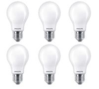 6X Philips LED A60 Forma Bombilla 5,9W = 60W E27 Mate Warmglow 2200K-2700K