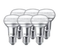 6X Philips LED Cristal R63 Reflector 3W = 40W E27 Klar 210lm Blanco Cálido 2700K