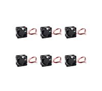 6X Piezas de Impresora 3D 4020 Ventilador de Enfriamiento 24V Enfriador Sin Escobillas Ventilador de Enfriamiento de 40 mm 40X40X20 mm Alta
