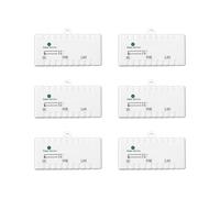 6X Poe Splitter Inyector Poe Rj45 5.5mm x 2.1mm Entrada Pasivo Poe Injector Splitter Conector del Adaptador para la Cámara Ip de Red ()