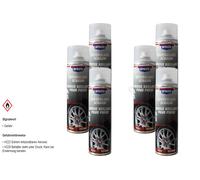6x Presto Brillo De Neumáticos Cuidado Limpiador Espuma 500ml Spray Lata