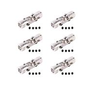 6X Rc Doble Junta Universal Articulación Cardána Coplamientos Cardán con Tornillo, 6X6Mm