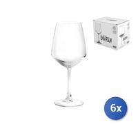 6x RCR Copas Aria Universum De Vidrio Cl 55