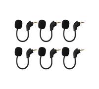 6X Reemplazo de Micrófono para Juegos para HyperX Cloud II / Cloud Core Computer Gaming Headset