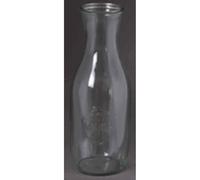 6x Saft-Flasche "Cucinare" Rundrand 1,0L Weck-Flasche Cristal Confitura
