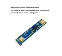6X Sensor de Presencia y Estado Humano HLK-LD2410D de 24 GHz, Módulo de de Movimiento de Micromovimiento Humano de 5 V