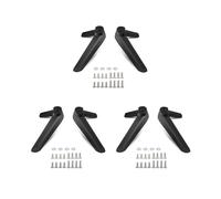 6X Soporte Universal para TV, Reemplazo de Base de Soporte para TV de Sobremesa, Patas de Pedestal para Base de TV, Patas de Montaje para Soporte para