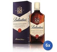 6x Stock Ballantine'S Whisky 700 Ml Vaso De Vidrio