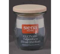 6x Tarro De Conserva "Cucinare" RR370 Tarro Weck 370 Ml, Tapa De Madera, Envasar