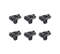 6X TELESIN Adaptador Magnético de Dos Garras Accesorios de Cámara de Acción para OSMO Action 3 Adapter