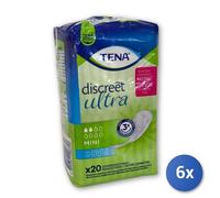 6X Tena Lady Mini Import 20 Pz.