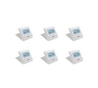 6X Termostato de Habitación de Calefacción de Suelo Caliente Programable LCD de 16A 230V Controlador de Temperatura Manual Mecánico