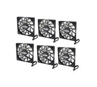6X Thin 12Mm Thickness 120X120X12Mm 12V Ventilador Silencioso de Host de Computadora de Escritorio con Velocidad 12CM Ventilador de Enfriamiento del
