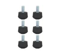 6X Trípode Monopié con Tornillo Antideslizante Universal de 3/8 Pulgadas, Almohadilla de Goma para Pies, Accesorios de Fotografía para Trípode de